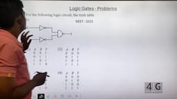 Logic gates Problems in Tamil | Previous Year NEET Questions and Exercise Neet Physics in Tamil