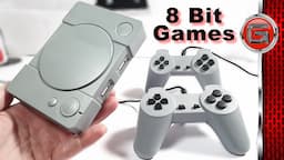 Data Frog 8 Bit 620 Video Game Console Review - Mini Retro PS1