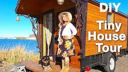 Misty - Tiny House Tour | DIY Vardo Build | Solo Travel