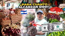 😰¿QUE TANTO PUEDES COMPRAR con $100 en el MERCADO CENTRAL? *quedamos sorprendidos* 😱