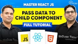 How to Pass Data to Child Component in React JS | Master React JS Course