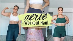 HUGE Aerie Activewear Try-On Haul & Review! || Curvy Athletic