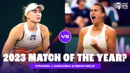 FULL MATCH | Elena Rybakina vs. Aryna Sabalenka | 2023 Indian Wells Final