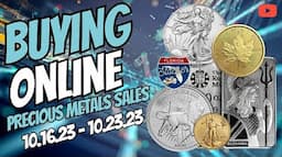 Online Gold and Silver Sales Prices and Deals this Week!