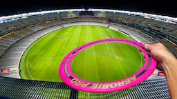 Can The World Record Frisbee Fly The Length Of This Stadium?