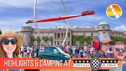 Camping at The BEST CAR SHOW on Earth! - Goodwood Festival of Speed 2024