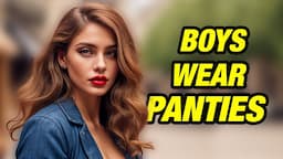 When Boyfriend Wear Panties👙💕(Crossdressing Stories)