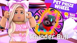 I GOT THE NEW THUNDER BULL IN OVERLOOK BAY! New Pet Shop Update! Bees, Monkeys and More!