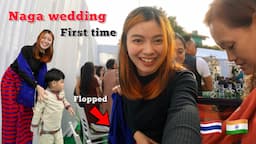 Thai girl tried wearing Ao traditional in Naga wedding for the first time *But flopped