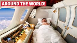 Flying First Class to Every Continent in 7 days