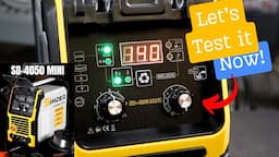 Simder SD-4050 Mini Flux Core Welder - Test and Review