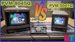 Are Tiny Pro CRTs Good for Gaming? 📺 Sony PVM 5041Q & PVM 8045Q Reviews