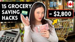 15 grocery shopping hacks to save you money 💰🥬🍍🥩