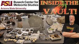 Mind-Blowing Meteorites at ASU ☄️ Unforgettable Vault Tour! Buseck Center for Meteorite Studies