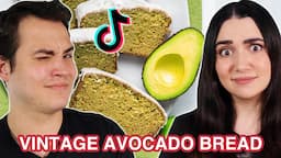 Making Vintage Avocado Bread from TikTok