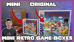 Finally! Tiny Boxes for your Retro Games ! Mini Box Review