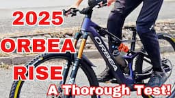 2025 ORBEA RISE LIGHTWEIGHT EBIKE *FIRST RIDE REVIEW*