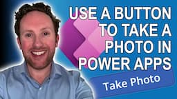How to capture photos using the Power Apps camera control and another button