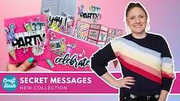 NEW COLLECTION: Make A 6x6 Secret Message Card with Sam Calcott