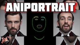 AniPortrait - AI Audio-Driven Synthesis of Portrait Animations - Local Install!