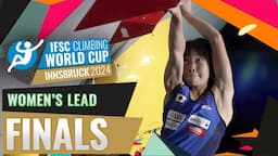 🔥IFSC Women Lead Final Innsbruck 2024🔥