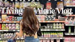 Days in My Life Living Alone | productive days, cooking simple & comfort dinner, grocery shopping