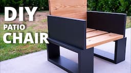 DIY Modern outdoor chair | Two-tone Furniture Ep1