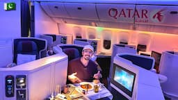 WORLD'S BEST BUSINESS CLASS Review - Qatar Airways