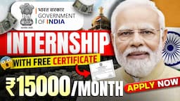 Free Government Internship 2024 | Ministry of Jal Shakti Internship for Students | Free Internship