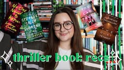 thriller book recommendations 2024 | get out of a slump with these underrated thriller recs