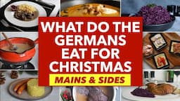 German Christmas Food Traditions - German Christmas Dinner Menu