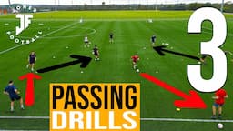 3 PASSING DRILLS YOU MUST TRY | JONER FOOTBALL