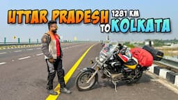 1️⃣1️⃣ Uttar Pradesh to Kolkata via Purvanchal Expressway 1281 KM | Varanasi to Kolkata Bike Ride