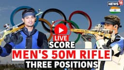 Swapnil Kusale Live | Swapnil Kusale Wins Bronze In Men’s 50m Rifle 3 Positions | Olympics Live|N18G