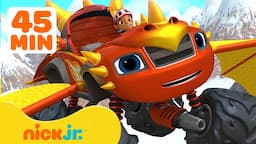 Blaze's High Flying Races! 🛩️ 1 Hour of Blaze and the Monster Machines | Nick Jr.