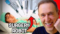 SURGEON reacts: homemade surgery robot by Michael Reeves!