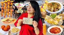 Rs 1000 Street Food Challenge | Pattaya Food Challenge