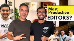 Learn Productivity From @warikoo's Editor | Aditya & Piyush | The Karan Rana Show Hindi