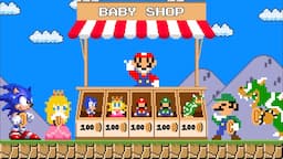 If Mario Opens a Baby Shop in Super Mario Bros.?