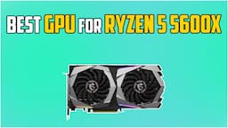 5 Best GPUs For Ryzen 5 5600X in 2024