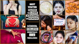 WINTER Amazing Teen School/College Lifestyle & Beauty Hacks | You Must Know | #schoolhacks