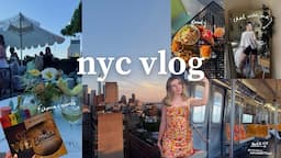 a week in my life in nyc | seeing shows, exploring the city, editing, chat with me, nyc heat wave