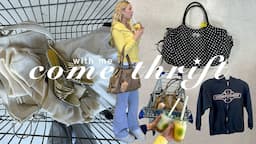 THRIFTING SPRING 2024 TRENDS | come thrift with me