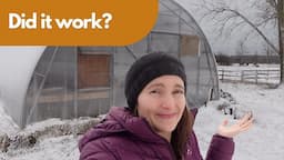 Greenhouse vs. Blizzard | Does Geothermal Work in Winter?