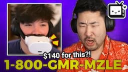 gamer muzzle review? ...  OfflineTV & Friends | Peter Park Reacts