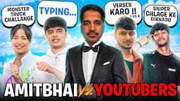 AMITBHAI VS ALL BIG YOUTUBERS 🔥HARDEST CHALLENGE 🔥 DESI GAMERS