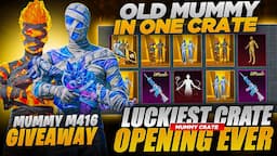 Inferno Mummy Crate Opening | M416 Mummy Giveaway | 7/5-8/31 | PUBG Mobile