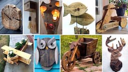 100+ Easy Scrap Wooden Furniture And Deco Ideas