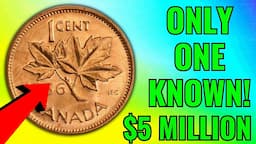 10 EXTREMELY VALUABLE ONE CENT CANADIAN COINS WORTH MONEY - RARE CANADIAN COINS TO LOOK FOR!