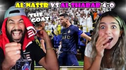 THE GOAT!!!😱 Al Nassr vs Al Shabab 4-0 REACTION!